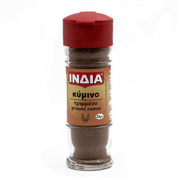Ινδία Κύμινο Τριμμένο 35gr (Γυάλινο Βαζάκι)