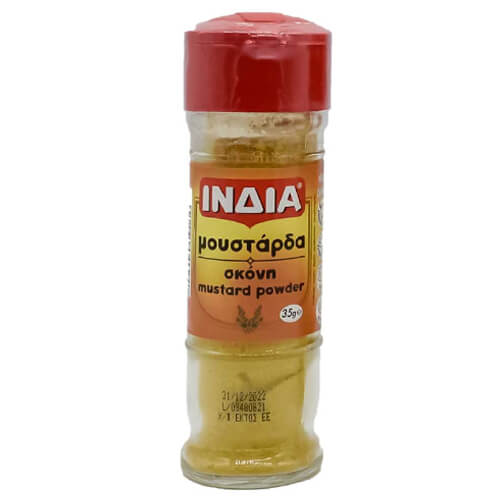 Ινδία Μουστάρδα σε Σκόνη 35gr (Γυάλινο Βάζο)