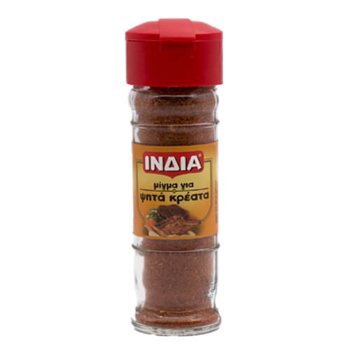 Ινδία Μείγμα για Μπάρμπεκιου 40gr (Γυάλινο Βάζο)