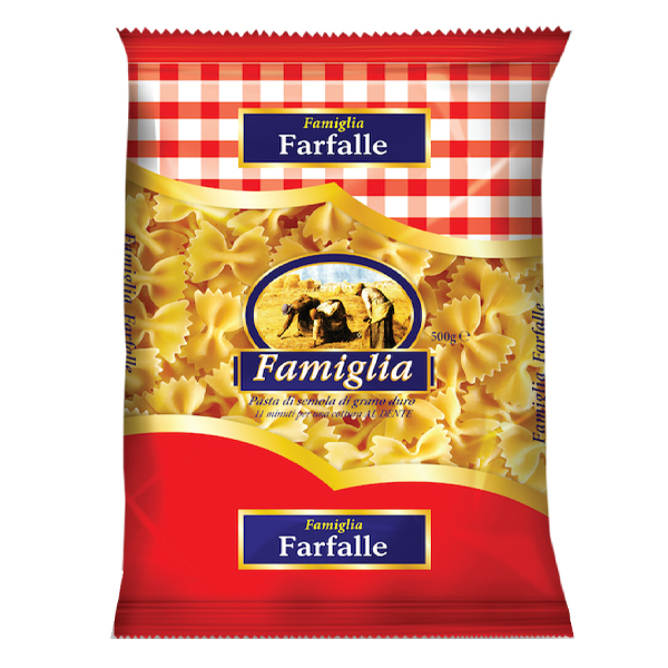 Famiglia Farfalle 500gr