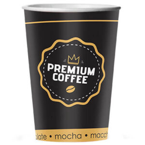 Ποτήρι Χάρτινο Gold Premium (Single Wall) 12oz-14oz (50τεμ.)