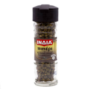 Ινδία Πιπέρι Πράσινο Σπυρί 30gr (Γυάλινο Βάζο)