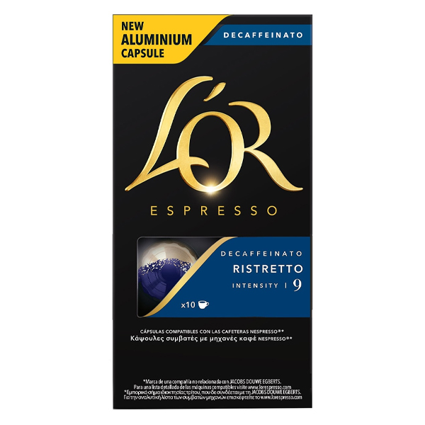 Caps Espresso L'OR Ristretto Decaf 10τεμ