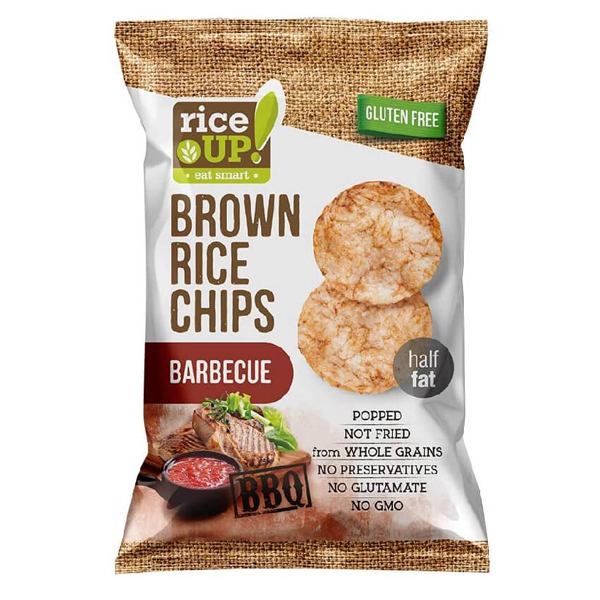 Rice Up Τσιπς Ολικής 60gr (BBQ)