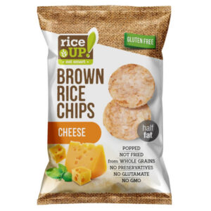 Rice Up Τσιπς Ολικής 60gr - Τυρί