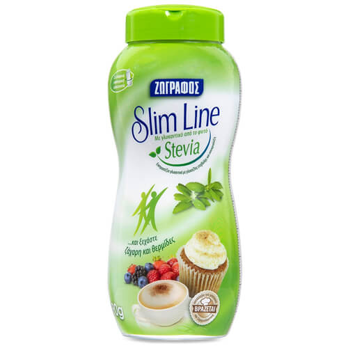ΖΩΓΡΑΦΟΣ Γλυκαντικό Slim Line Stevia 90gr