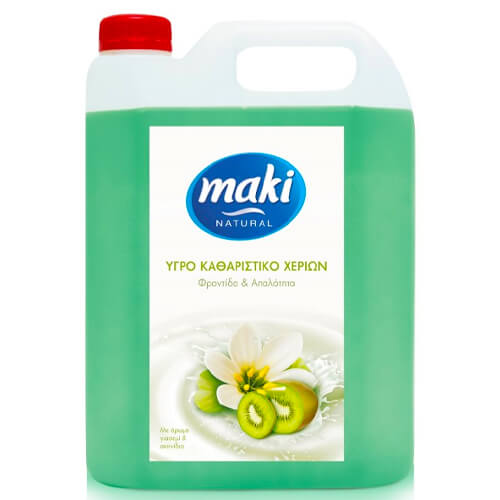 ΜΑΚΙ Καθαριστικό Χεριών 4lt (Γιασεμί & Ακτινίδιο)