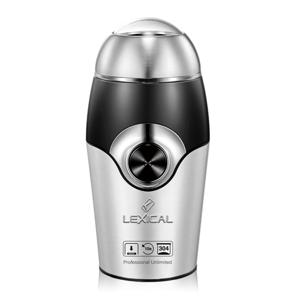 Lexical Μύλος Άλεσης Καφέ LCG-0710 200W 50g Ασημί
