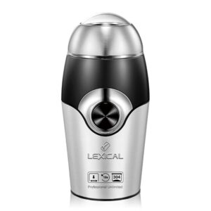 Lexical Μύλος Άλεσης Καφέ LCG-0710 200W 50g Ασημί