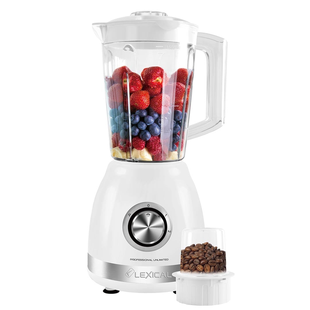 Lexical Blender Grinder - 2 in 1 White LBL-1522-1