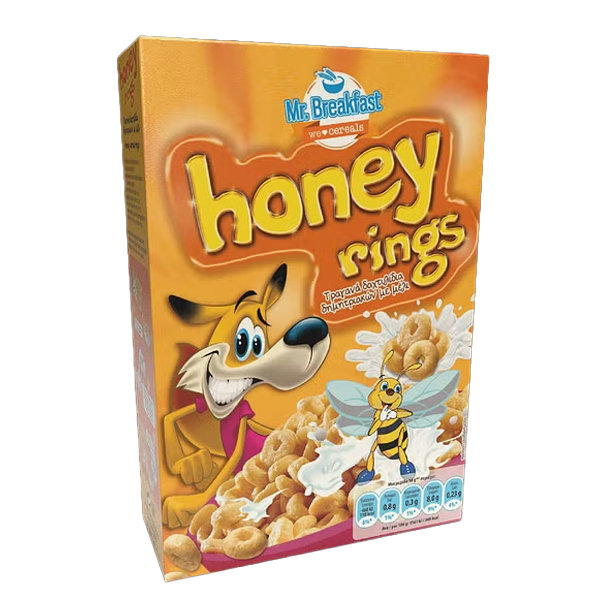 Mr.Breakfast Δημητριακά 375gr - Ring Honey