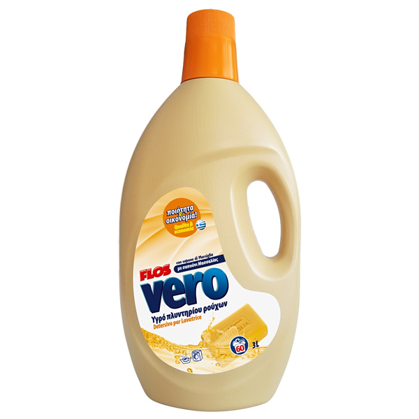 VERO Υγρό Πλυντηρίου Ρούχων 3lt (Μασσαλίας)
