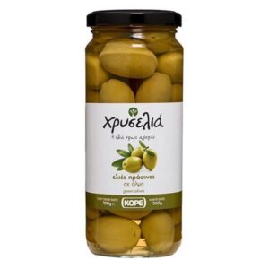 Χρυσέλια Ελιές Πράσινες 200gr Βάζο