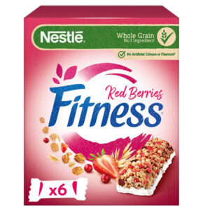 Nestle Fitness Bars 23,5gr (Red Berries) 6τεμ