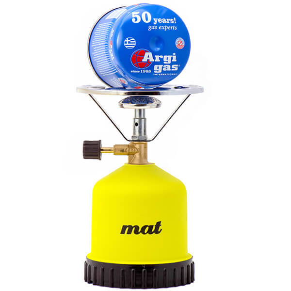 Argi Gas Καμινέτο Πλαστικό Ματ + Φιαλάκι 190gr