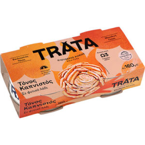Trata Τόνος Καπνιστός σε Φυτικό Λάδι 2x160gr