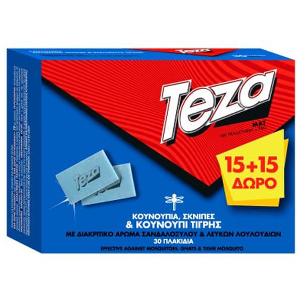 Teza Fik Ταμπλέτες Εντόμων (15τεμ.) +15τεμ. Δώρο