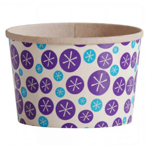 Κύπελλο Παγωτού (8oz) - Wide Purple (50τεμ.)