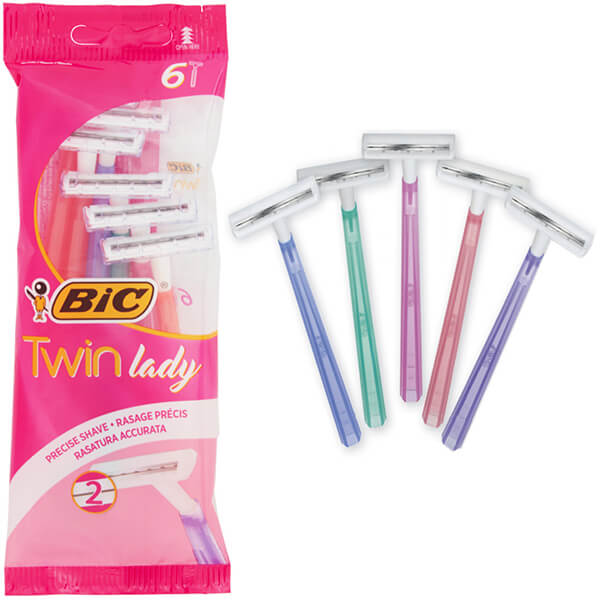 BIC Ξυραφάκια Twin Lady 6τεμ.