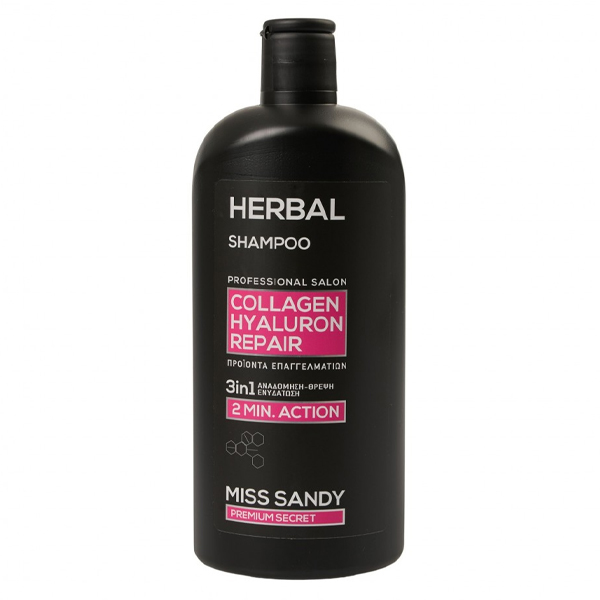 Miss Sandy Σαμπουάν 750ml - Herbal Collagen Hyaluron Repair