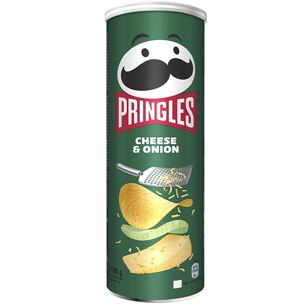 Pringles Τσιπς 165gr - Cheese & Onion