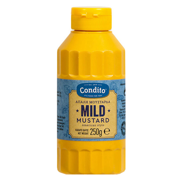Condito Μουστάρδα 250gr (American Style Απαλή)
