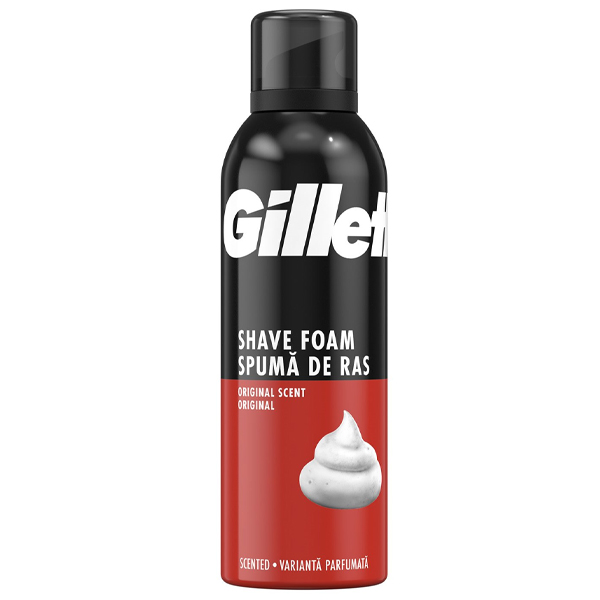 Gillette Αφρός Ξυρίσματος 200ml (REGULAR)