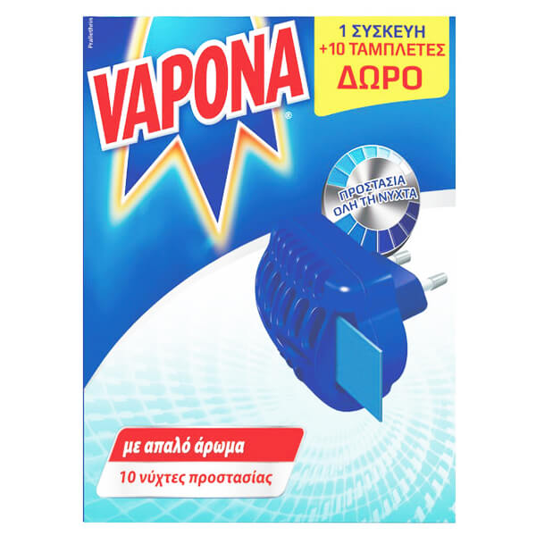 Vapona Fik Συσκευή (+10 Ταμπλέτες Δώρο)