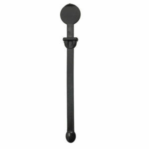 Αναδευτήρας Τάπα Στρογγυλός 12cm 500τεμ. Μαύρος