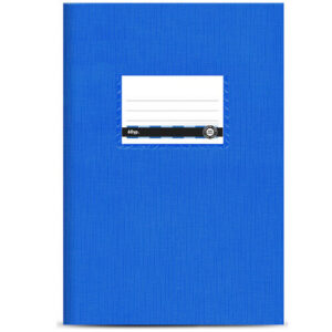 Τετράδιο Πλαστικό Ριγέ 50 Φύλλων (17x25cm) - Μπλε - 60gr