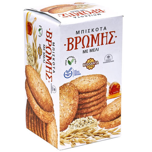 Βιολάντα Μπισκότα Βρώμης 200gr (Μέλι)