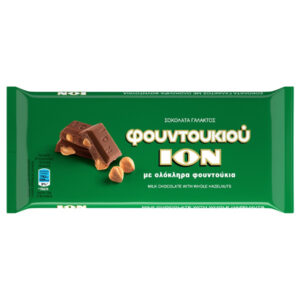 ΙΟΝ Σοκολάτα Φουντούκιού 100gr Ολόκληρα Φουντούκια
