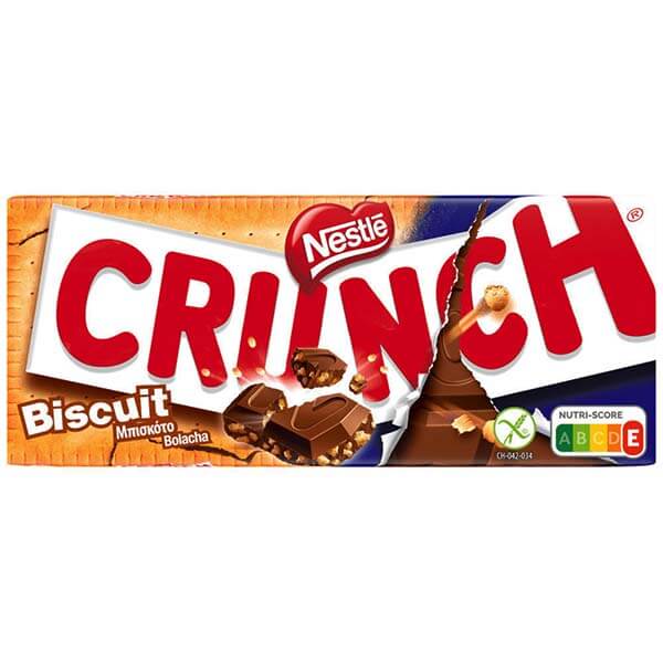 Crunch Σοκολάτα 100gr (Μπισκότο)