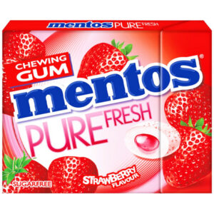 Mentos Pure Fresh Slim Box (Strawberry) 12x30gr