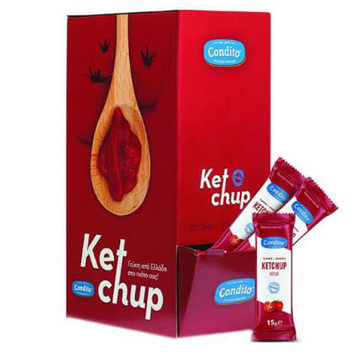 Condito Ketchup 200x15gr (Μερίδες)