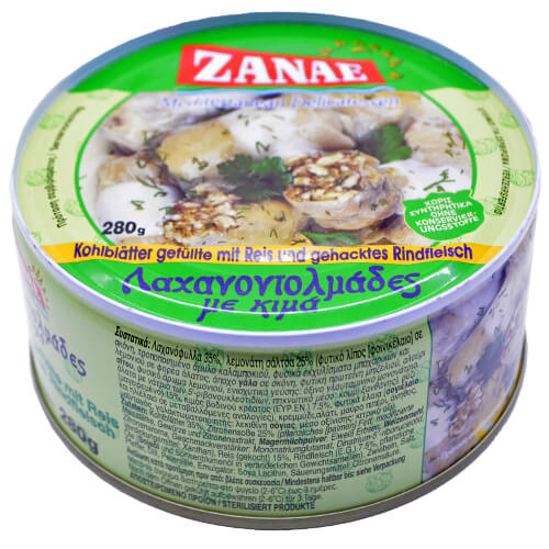 Ζαναέ Λαχανοντολμάδες Με Κιμά 280gr