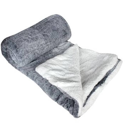 TNS Κουβέρτα Φλάνελ Προβατάκι 200x220cm (Σχέδια)