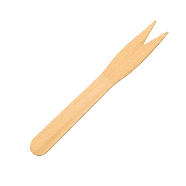 Ξύλινο Πιρουνάκι Δίαινα 8,5cm 100τεμ