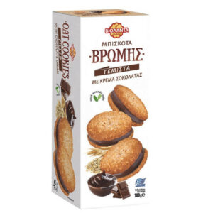 Βιολάντα Μπισκότα Βρώμης Γεμιστά 180gr (Κρέμα Σοκολάτας)
