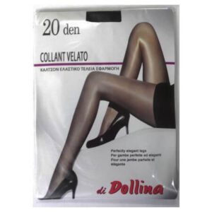 DOLLINA Καλσόν Lycra Velato 20den (Νο2) Γραφίτης