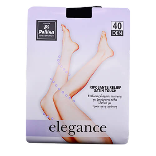 DOLLINA Καλσόν Lycra Elegance 40den (Νο3) Μαύρο