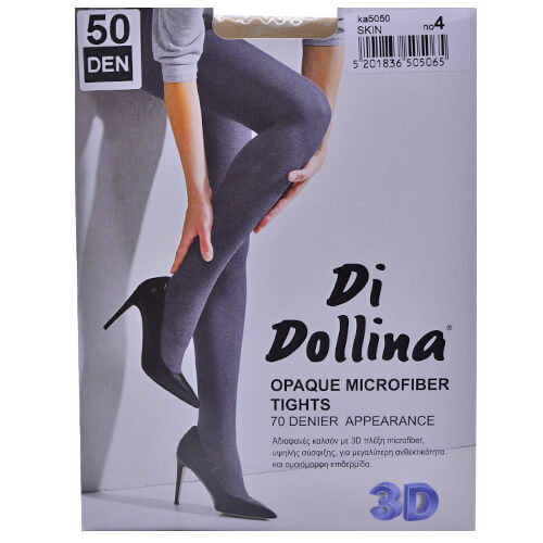 DOLLINA Καλσόν MF Opaque 50DEN Νο4 (Skin)