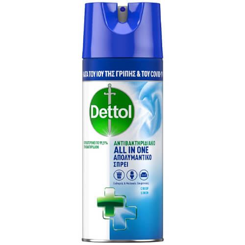 Dettol Απολυμαντικό Spray 400ml Crisp Linen