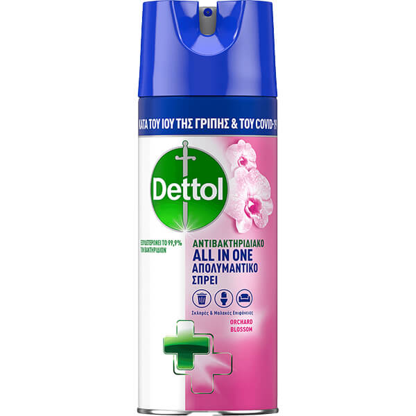 Dettol Απολυμαντικό Spray 400ml Orchard Blossom
