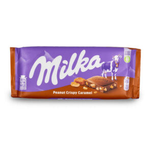 Σοκολάτα Milka Peanut Crispy Caramel 90gr