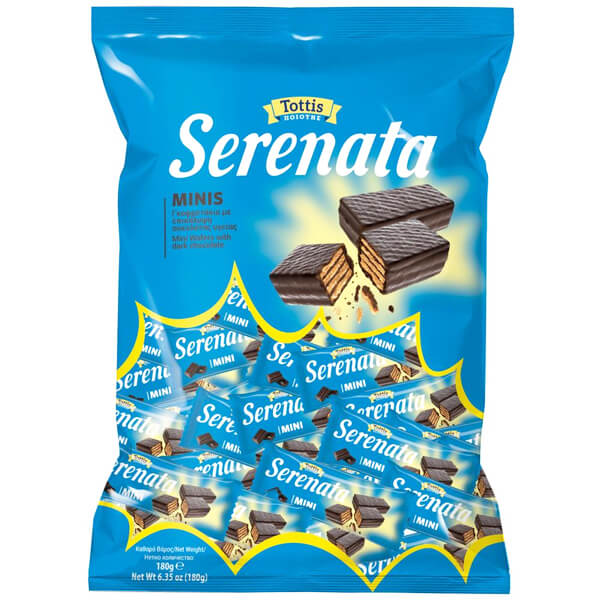 Serenata Γκοφρέτα Mini 180gr (Σοκολάτα Υγείας)