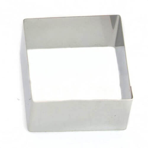 Φόρμα Τσέρκι Τετράγωνο Inox Νο 4 14x14cm