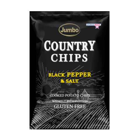 Jumbo Country Chips 150gr (Πιπέρι)
