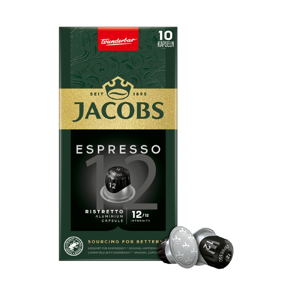 Caps Espresso Jacobs Ristretto 10τεμ.