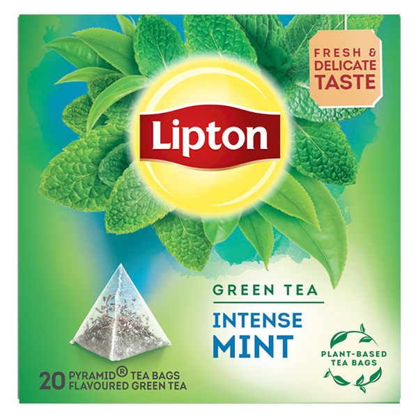 Lipton Πράσινο Τσάι Πυραμίδα (20x1,6gr) (Μέντα)